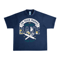Navy on your marks get set bake Urban Heavy Tee - artisFamous