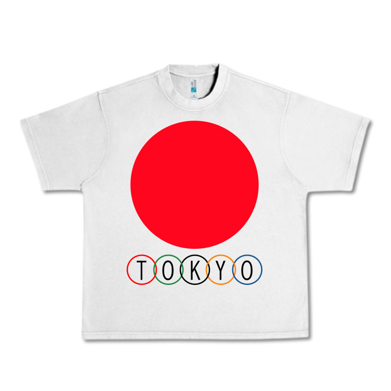 Japan Flag Olympics Urban Heavy Tee by artisFamous | Teevron