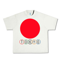Pistachio Japan Flag Olympics Urban Heavy Tee - artisFamous