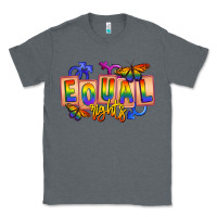 Charcoal Heather Equal rights Classic Tee - FaDigitalArtStudio