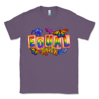 Lavender Equal rights Classic Tee - FaDigitalArtStudio