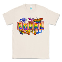 Natural Equal rights Classic Tee - FaDigitalArtStudio