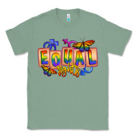 Sage Equal rights Classic Tee - FaDigitalArtStudio