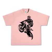Salmon motocross dirt bike design got dirt Urban Heavy Tee - artisFamous