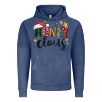 Vintage Denim honey claus christmas Vintage Hoodie - BarkalooDesign
