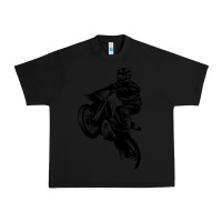 Black motocross dirt bike design got dirt Urban Heavy Tee - artisFamous