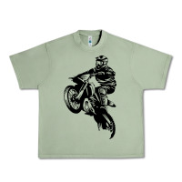Oil Green motocross dirt bike design got dirt Urban Heavy Tee - artisFamous
