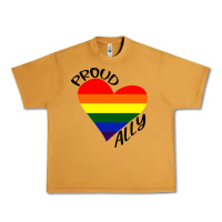 Peanut Butter proud ally lgbt heart gay pride month Urban Heavy Tee - artisFamous