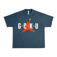 Midnight Navy goku Urban Heavy Tee - artisFamous