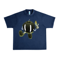 Navy self destruction Urban Heavy Tee - artisFamous