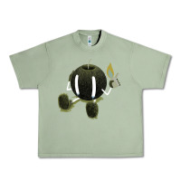 Oil Green self destruction Urban Heavy Tee - artisFamous