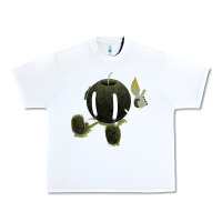 White self destruction Urban Heavy Tee - artisFamous