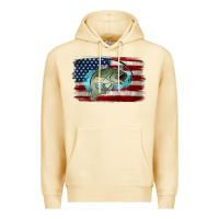 Pina Colada American Flag Fish Premium Hoodie - Jasminsmagicworld