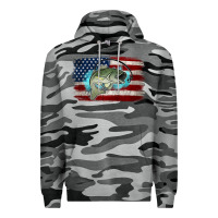 Slate Camo American Flag Fish Premium Hoodie - Jasminsmagicworld