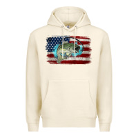 Tofu American Flag Fish Premium Hoodie - Jasminsmagicworld