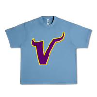 Pebble Blue Vikings Style Urban Heavy Tee - artisFamous