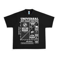 Black hot crazy matrix matrix Urban Heavy Tee - artisFamous