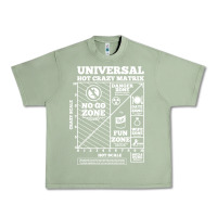 Oil Green hot crazy matrix matrix Urban Heavy Tee - artisFamous
