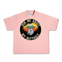Salmon ask me about my butthole ufo Urban Heavy Tee - artisFamous