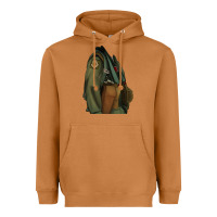 Meerkat english pointer airforce Heavyweight Hoodie - RanaPortraitStore