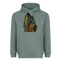 Sage english pointer airforce Heavyweight Hoodie - RanaPortraitStore