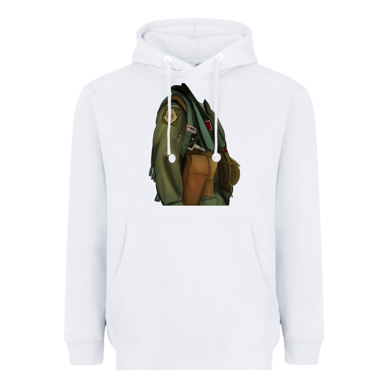 English Pointer Airforce Heavyweight Hoodie by RanaPortraitStore | Teevron