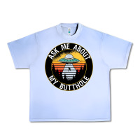 Grape Ice ask me about my butthole ufo Urban Heavy Tee - artisFamous