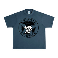 Midnight Navy knuckle sandwich Urban Heavy Tee - artisFamous