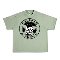 Oil Green knuckle sandwich Urban Heavy Tee - artisFamous