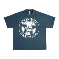 Midnight Navy knuckle sandwich Urban Heavy Tee - artisFamous