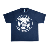 Navy knuckle sandwich Urban Heavy Tee - artisFamous