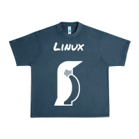 Midnight Navy linux Urban Heavy Tee - artisFamous