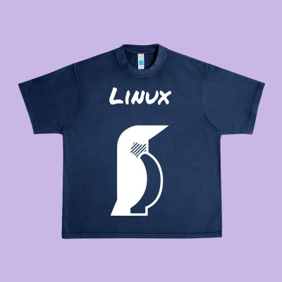 Linux Urban Heavy Tee Designed By Artisfamous