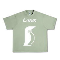 Oil Green linux Urban Heavy Tee - artisFamous