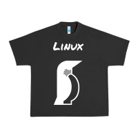 Pigment Black linux Urban Heavy Tee - artisFamous