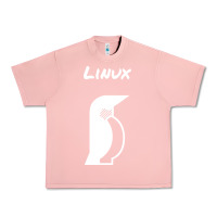 Salmon linux Urban Heavy Tee - artisFamous