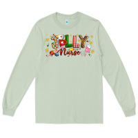 Matcha Christmas jolly nurse Long Sleeve Tee - Artiststas