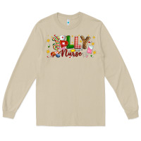 Mushroom Christmas jolly nurse Long Sleeve Tee - Artiststas