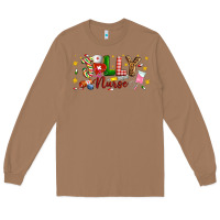 Toasted Coconut Christmas jolly nurse Long Sleeve Tee - Artiststas