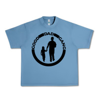 Pebble Blue good dad gang Urban Heavy Tee - artisFamous