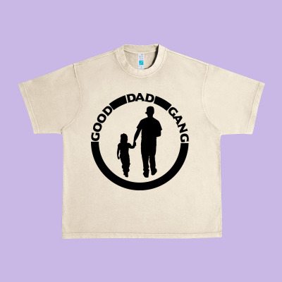 Good Dad Gang Urban Heavy Tee Designed By Artisfamous