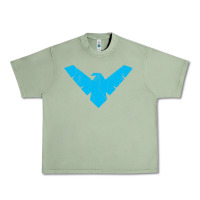 Oil Green nightwing Urban Heavy Tee - artisFamous