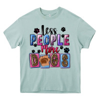 Arona less people more dogs Heavy Core Tee - FaDigitalArtStudio