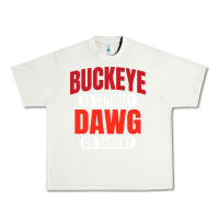 Pistachio buckeye on saturday Urban Heavy Tee - artisFamous