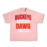 Salmon buckeye on saturday Urban Heavy Tee - artisFamous