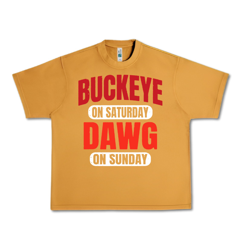 Buckeye On Saturday Urban Heavy Tee by artisFamous | Teevron