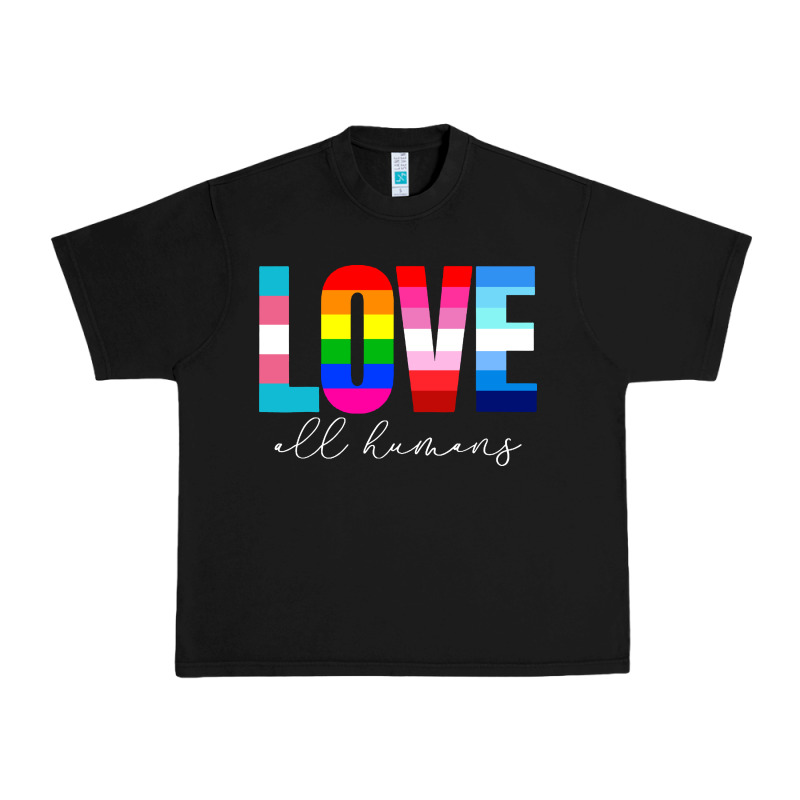 Lgbt Pride Rainbow Love Lgbtq Pride Urban Heavy Tee by artisFamous | Teevron
