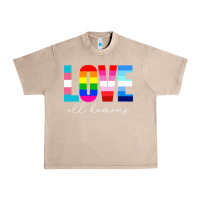 French Oak lgbt pride rainbow love lgbtq pride Urban Heavy Tee - artisFamous