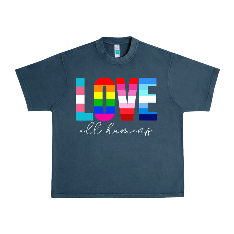 Lgbt Pride Rainbow Love Lgbtq Pride Urban Heavy Tee by artisFamous | Teevron