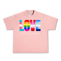 Salmon lgbt pride rainbow love lgbtq pride Urban Heavy Tee - artisFamous
